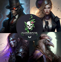 HBAR NFT Collection Flowerpunk Society