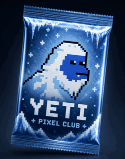 NFT yeti pixel club forever mint